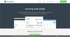 Desktop Screenshot of invoiceberry.com